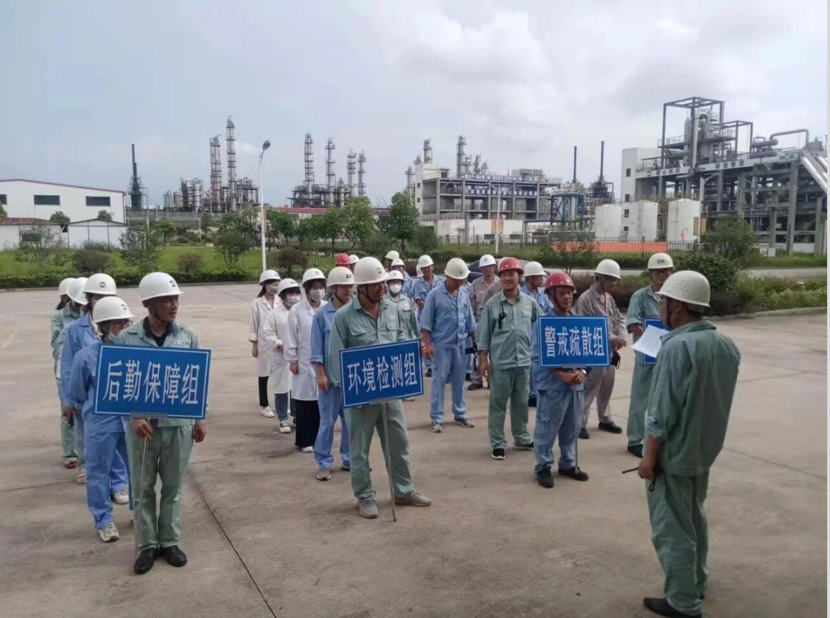 中玺圆满完成第二季度应急预案实战演练
